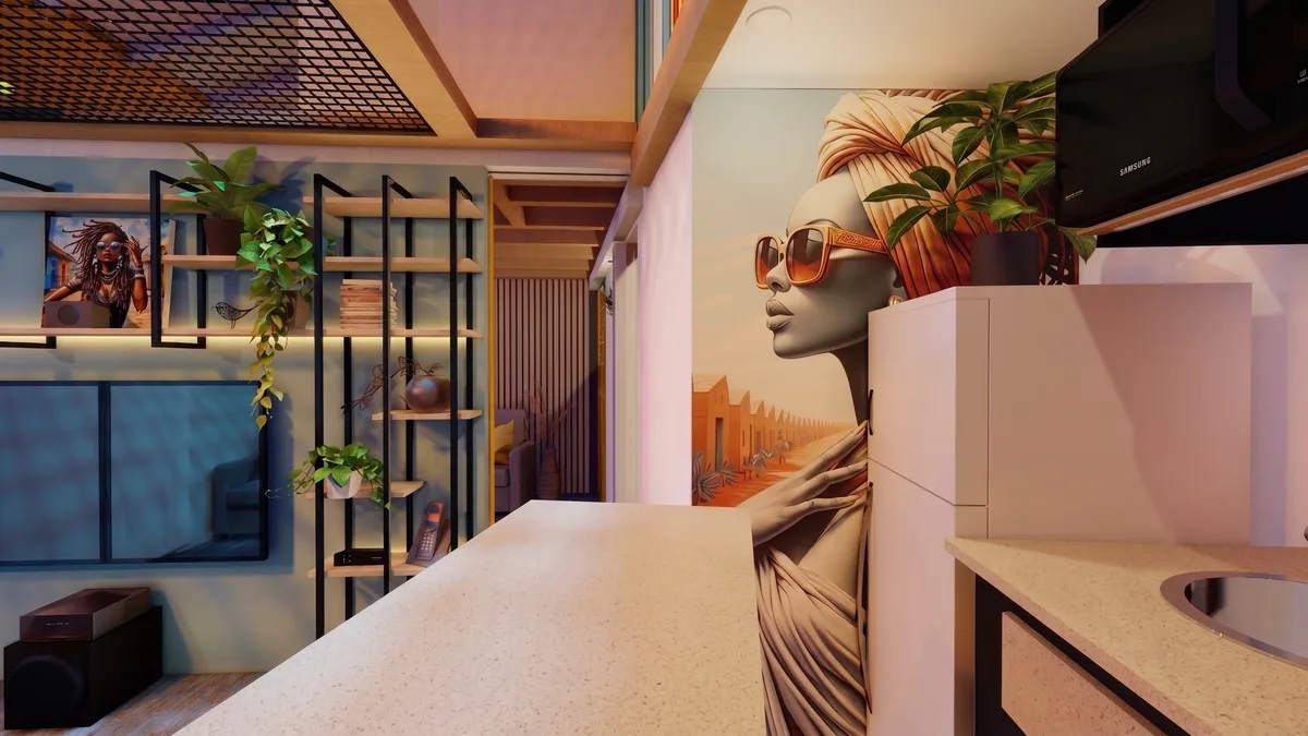 Appartement Bas-du-Fort, Le Gosier — vue 4