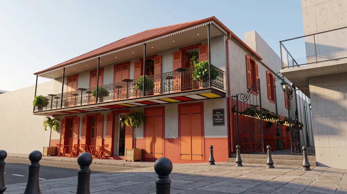 Maison Coloniale, Basse-Terre — vue 1
