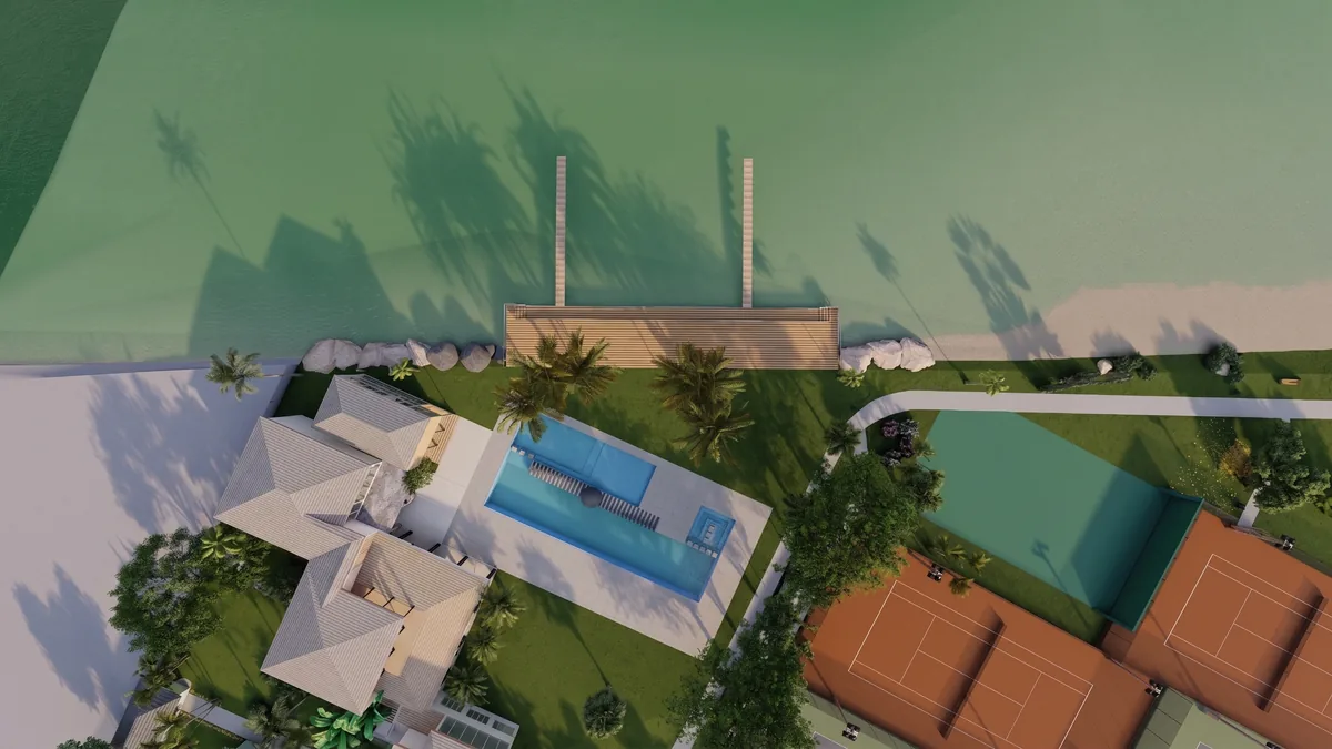 Marina Tennis Club, Pointe-à-Pitre — vue 3
