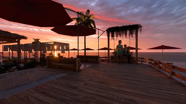 Restaurant de Plage, La Dominique